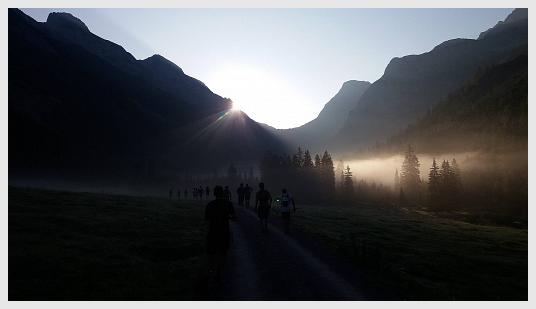 Sonnenaufgang im Karwendelgebirge