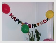 Geschmückt - 22.Geburtstag
